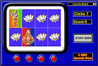 Mini Pocket Game - Govinda Match